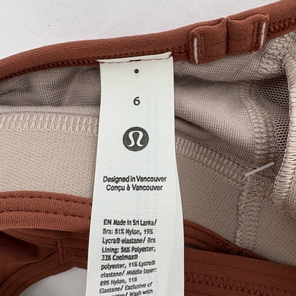 Lululemon Flow Y Wrap-Front High-Neck Bra